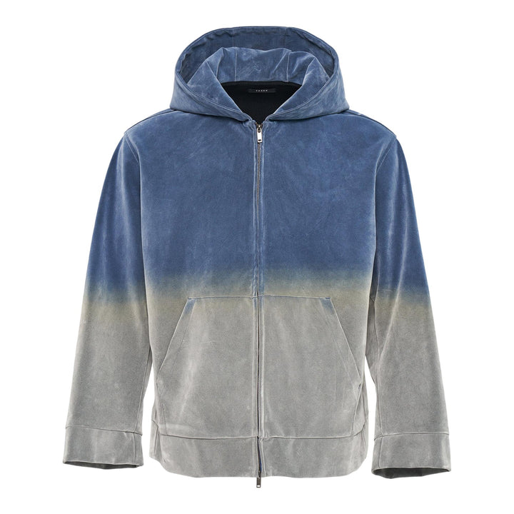 Club21 - TAAKK - Gradation Pile Hoodie - SWEATERS - Blue