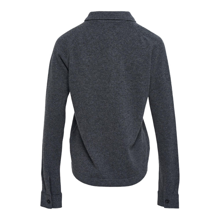 Club21 - TOTEME - Raglan-Sleeve Cashmere Cardigan - CARDIGANS - Grey