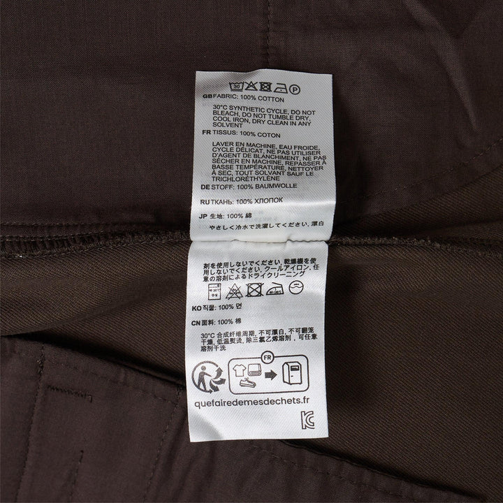 Club21 - TOTEME - Twisted Tailored Trousers - PANTS - Dark Brown