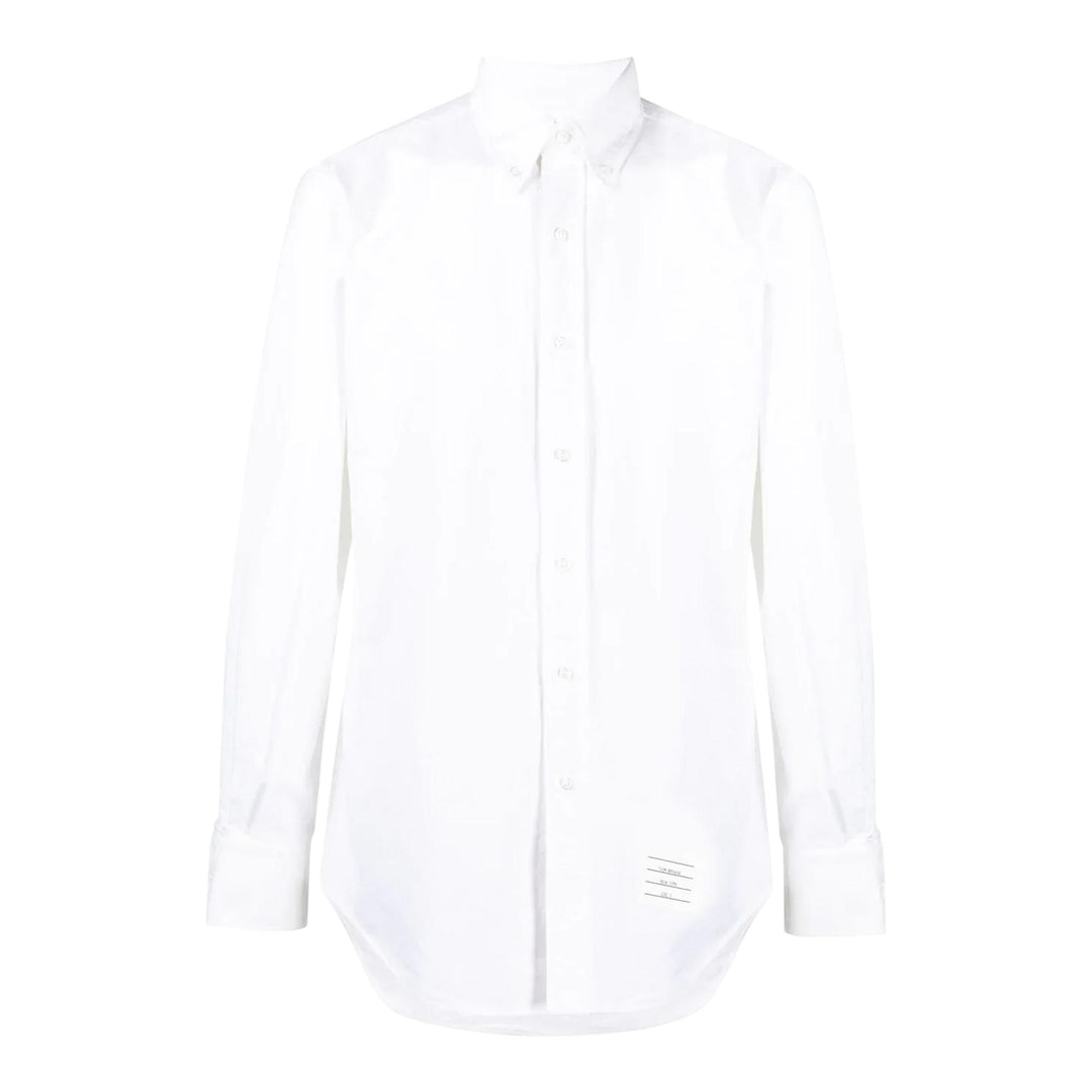 Club21 - Thom Browne - Oxford Grosgrain Placket Shirt Men - SHIRTS - White