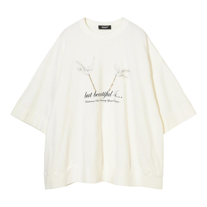 Club21 - UNDERCOVER - 2 Birds Graphic Tee - TEES - Off-White