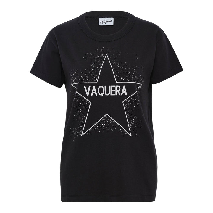 Club21 - VAQUERA - Star T-Shirt Knit - TEES - Black
