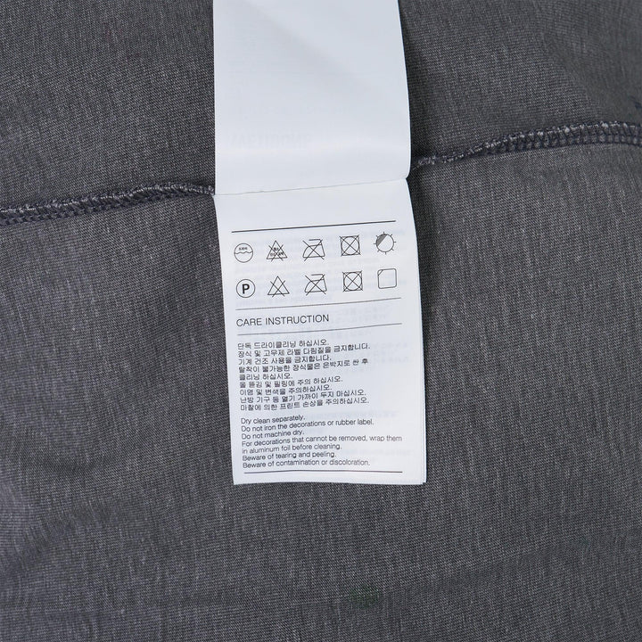 Club21 - We11done - Charcoal Dirty Painting T-Shirt - TEES - Charcoal