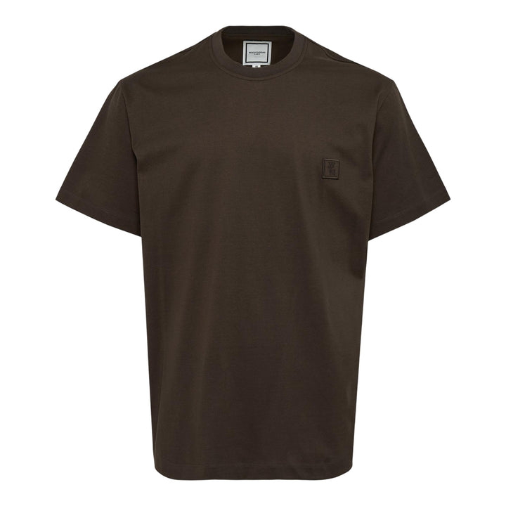 Club21 - Wooyoungmi - Back Flower Print Tee - TEES - Khaki