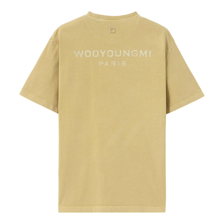 Club21 - Wooyoungmi - Back Wooyoungmi Logo Tee - TEES - Yellow