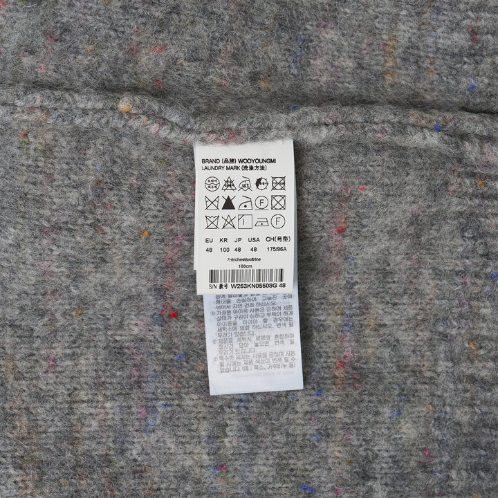 Club21 - Wooyoungmi - Nice Grey Knit Top - KNIT TOPS - Grey