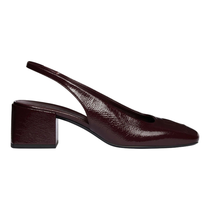 Club21 - courreges - Sling Back 50 Escarpins - FLAT SHOES - Burgundy