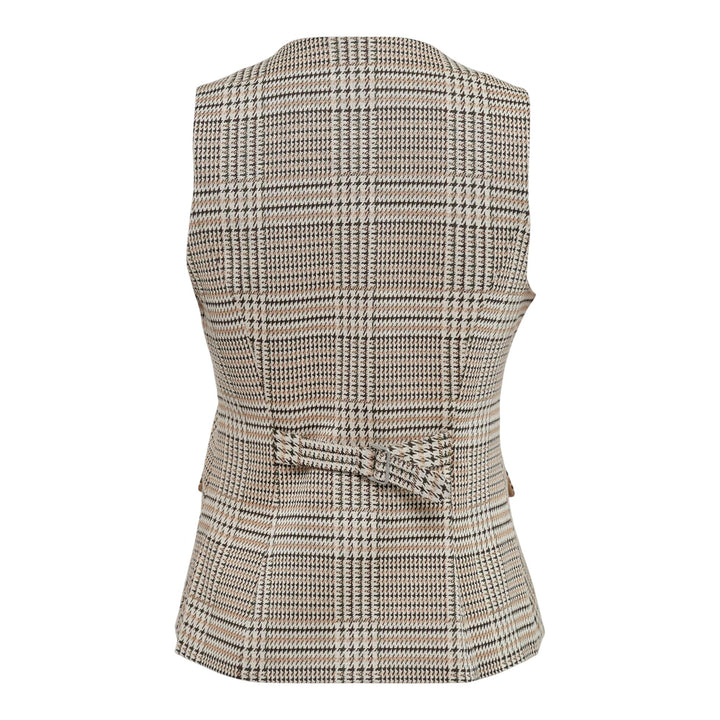 Club21 - rag & bone - Irina Ponte Long Vest - VESTS - Checks