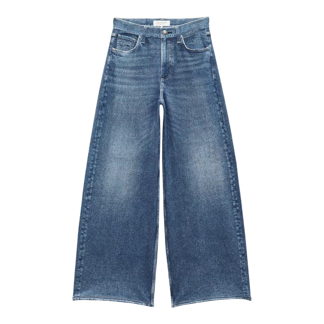 Club21 - rag & bone - Miramar Terry Sofie Ankle Pants - JEANS - Blue