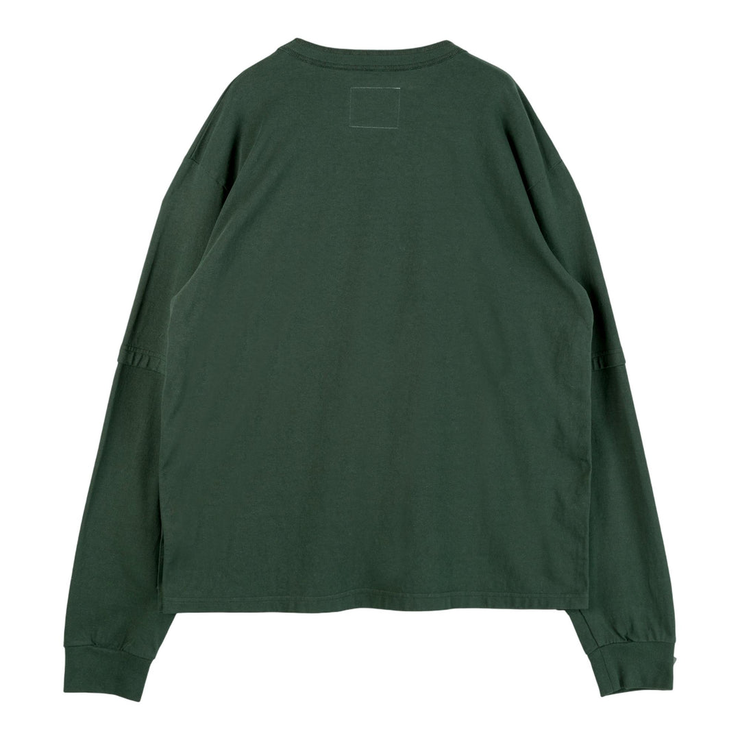 Club21 - sacai X Carhartt WIP - Carhartt WIP Cotton Jersey Long Sleeve Tee - TEES - Green