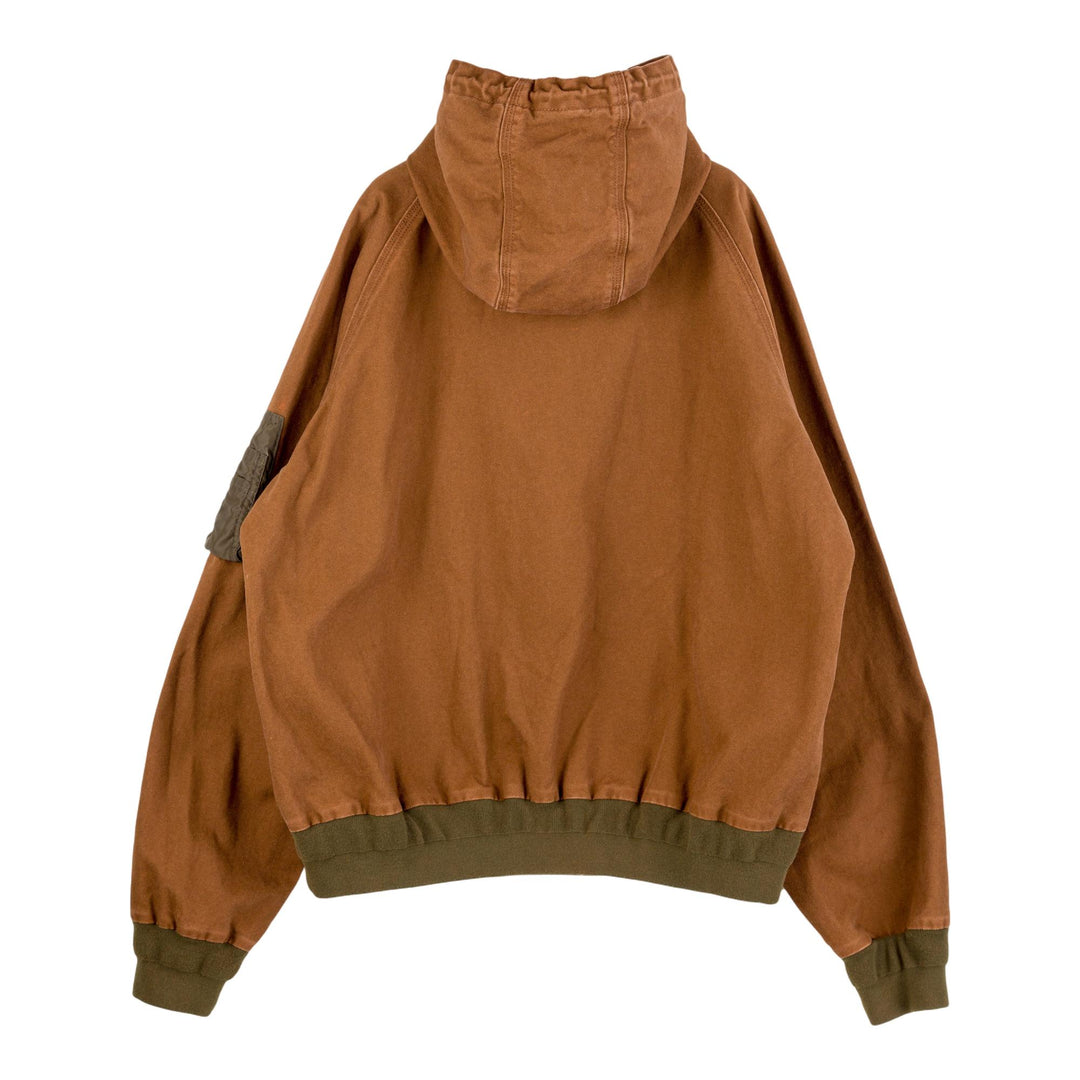 Club21 - sacai X Carhartt WIP - Carhartt WIP Washed Duck Hooded Blouson - SWEATSHIRT - Beige