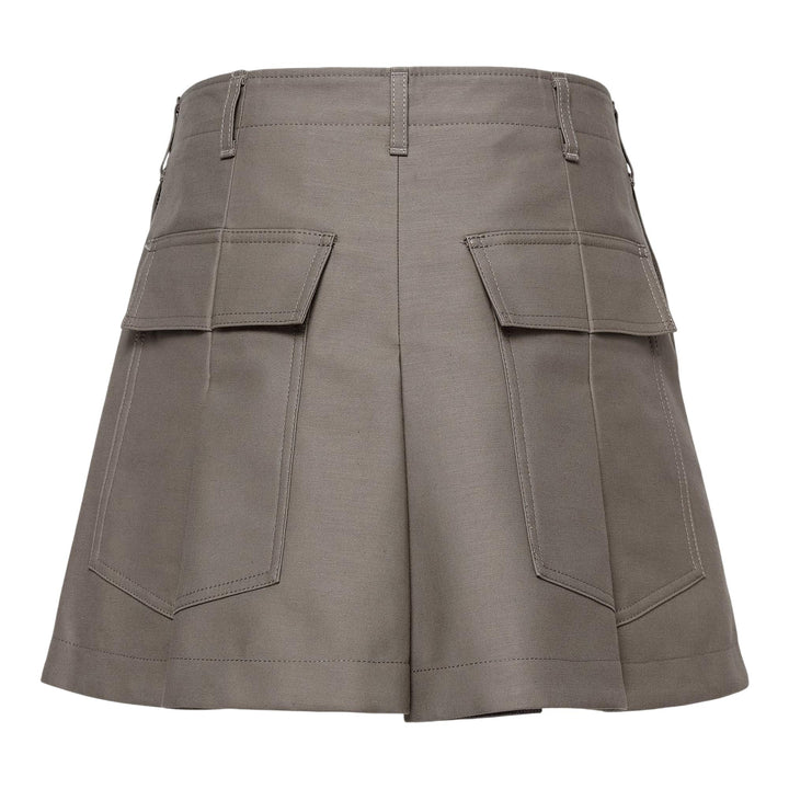 Club21 - sacai x WTAPS - WTAPS Cotton Back Satin Shorts Women - SHORTS - Natural