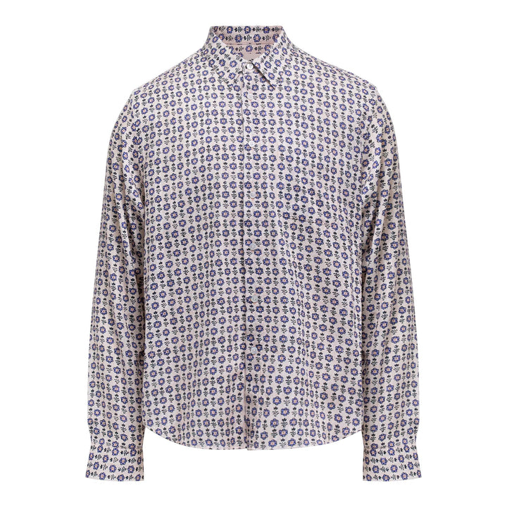 Club21 - vowels - Floral Dobby Shirt - SHIRTS - White