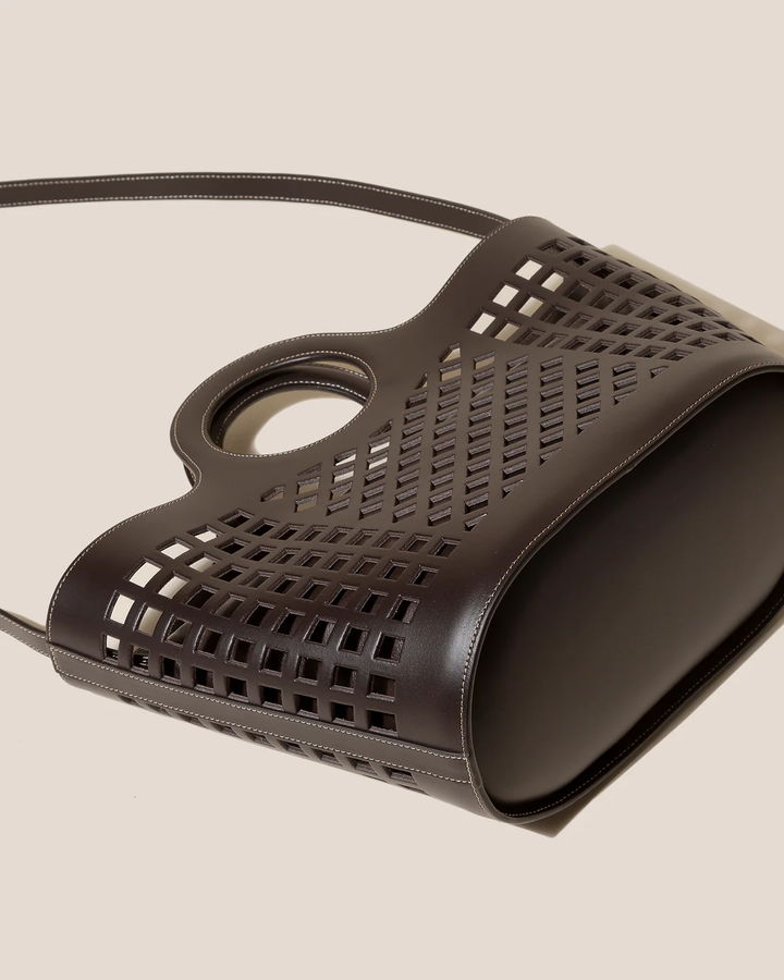 Colmado Cut-Out Leather Bag