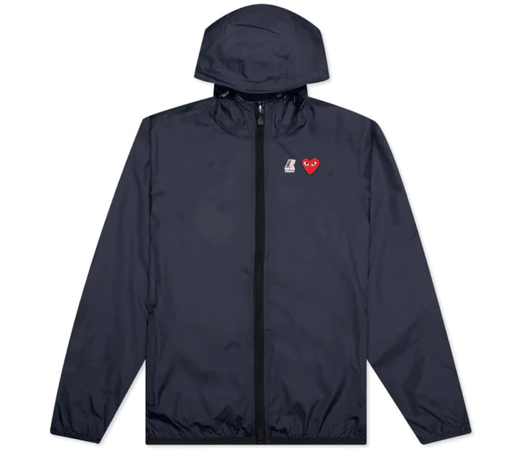 COMME-des-GARCONS-PLAY-K-Way-Full-Zip-Hoodie-Men-Navy-1
