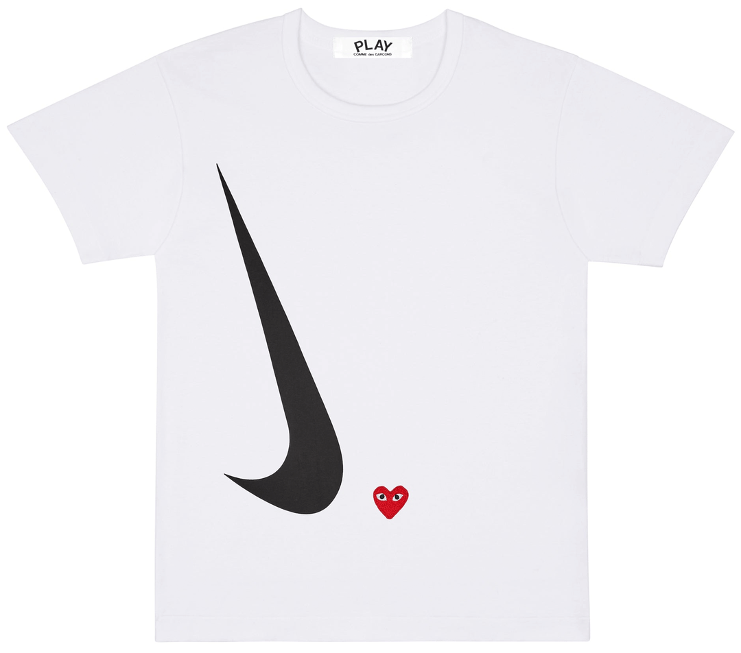 COMME-des-GARCONS-PLAY-Nike-CDG-Play-Tee-Women-White-1