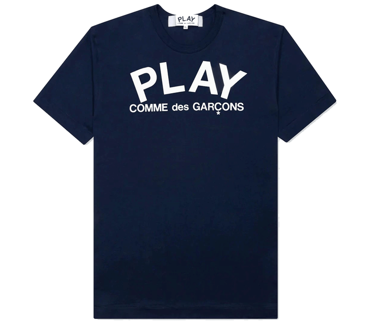 COMME-des-GARCONS-PLAY-Play-Logo-Tee-Men-Navy-1