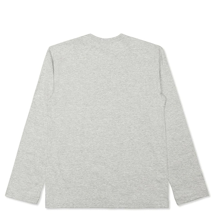 PLAY Comme des Gar??ons Red Outline Tee Women Grey 2