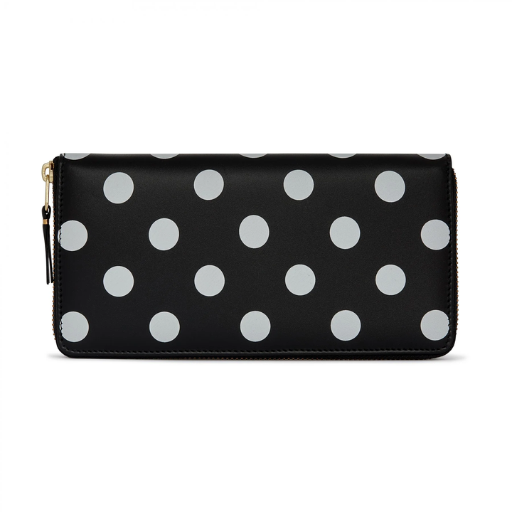 Dots Printed Long Wallet