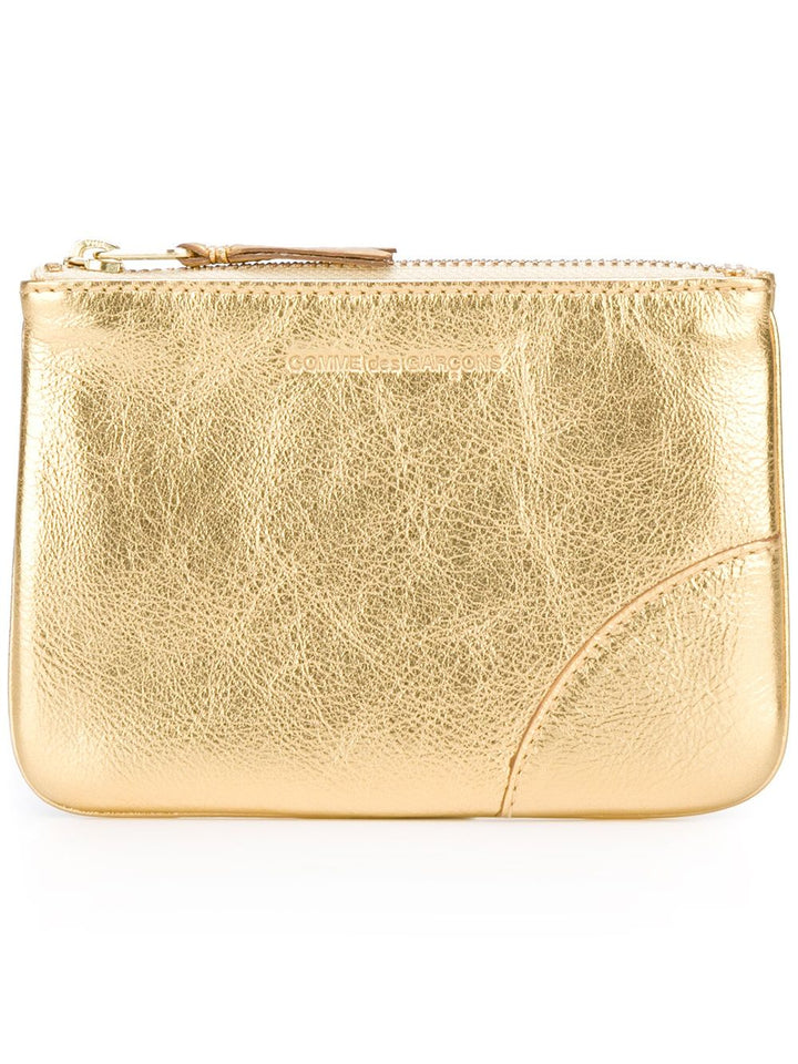 Gold Top Zip Pouch