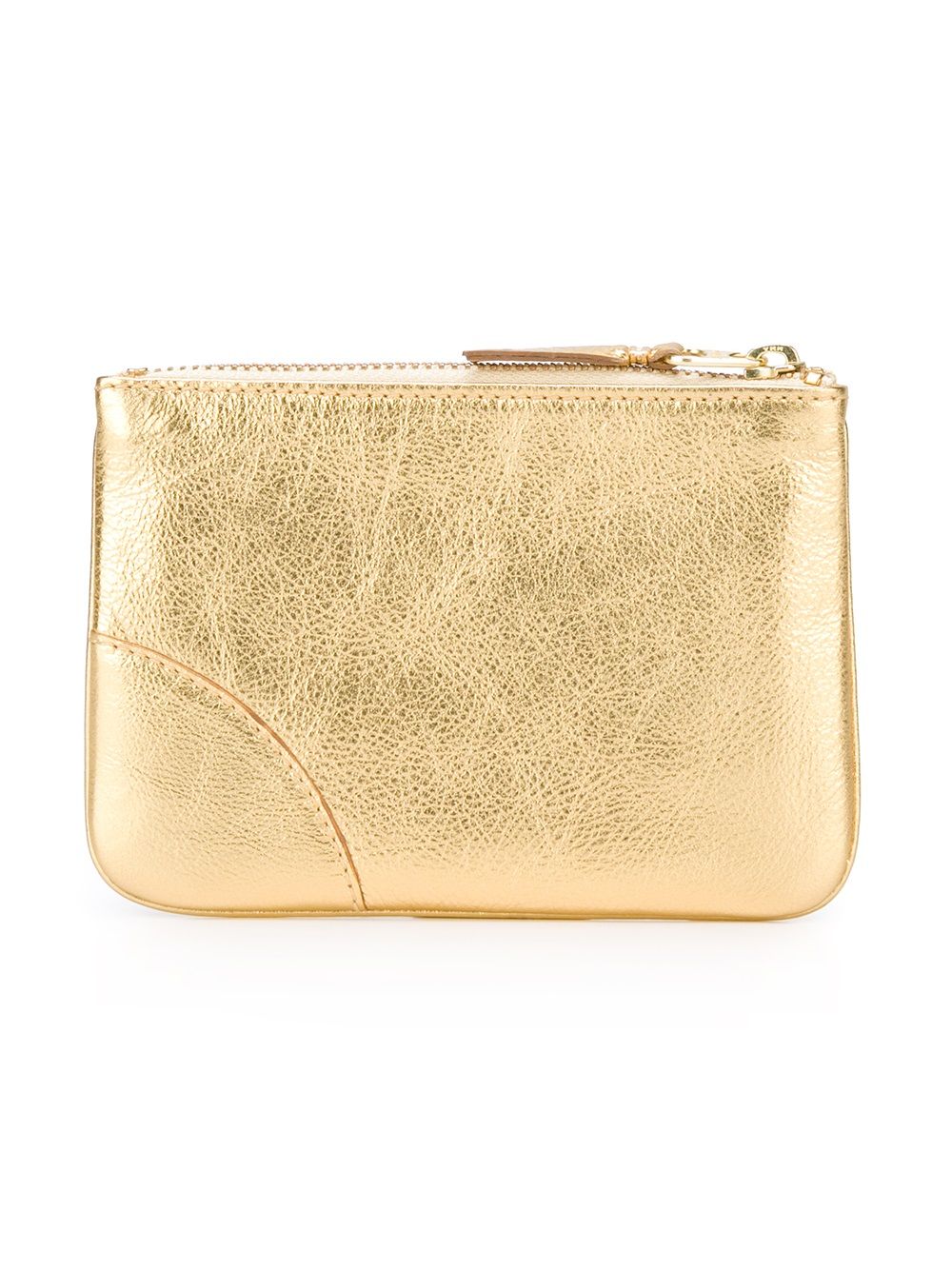 Gold Top Zip Pouch