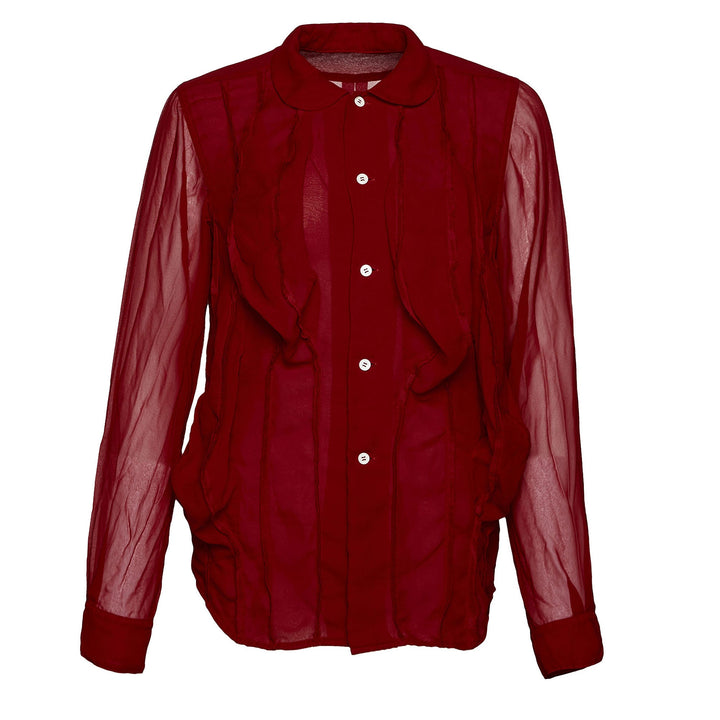 Polyester Georgette Garment Shirt