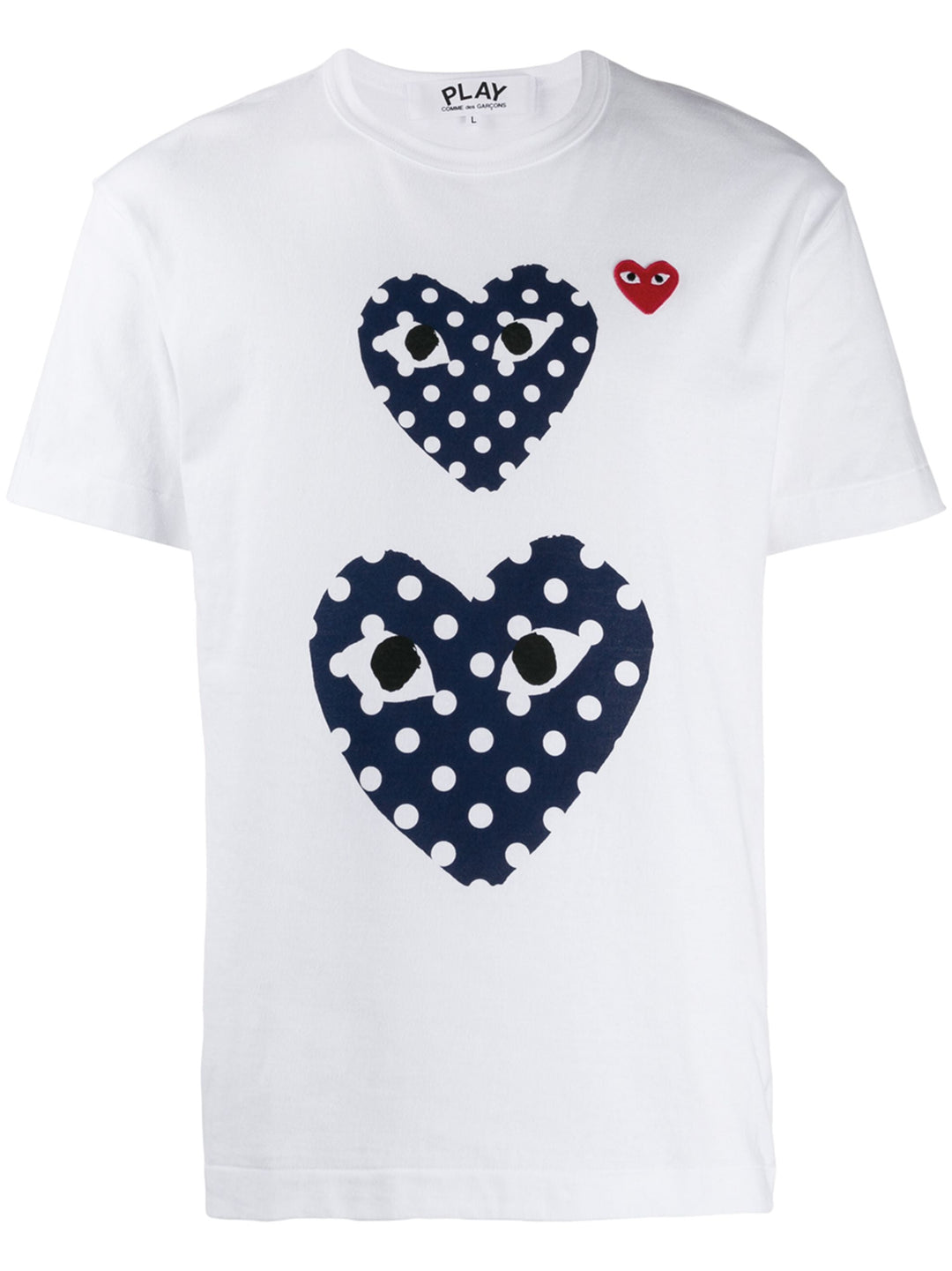 Two Polka Dot Hearts Tee