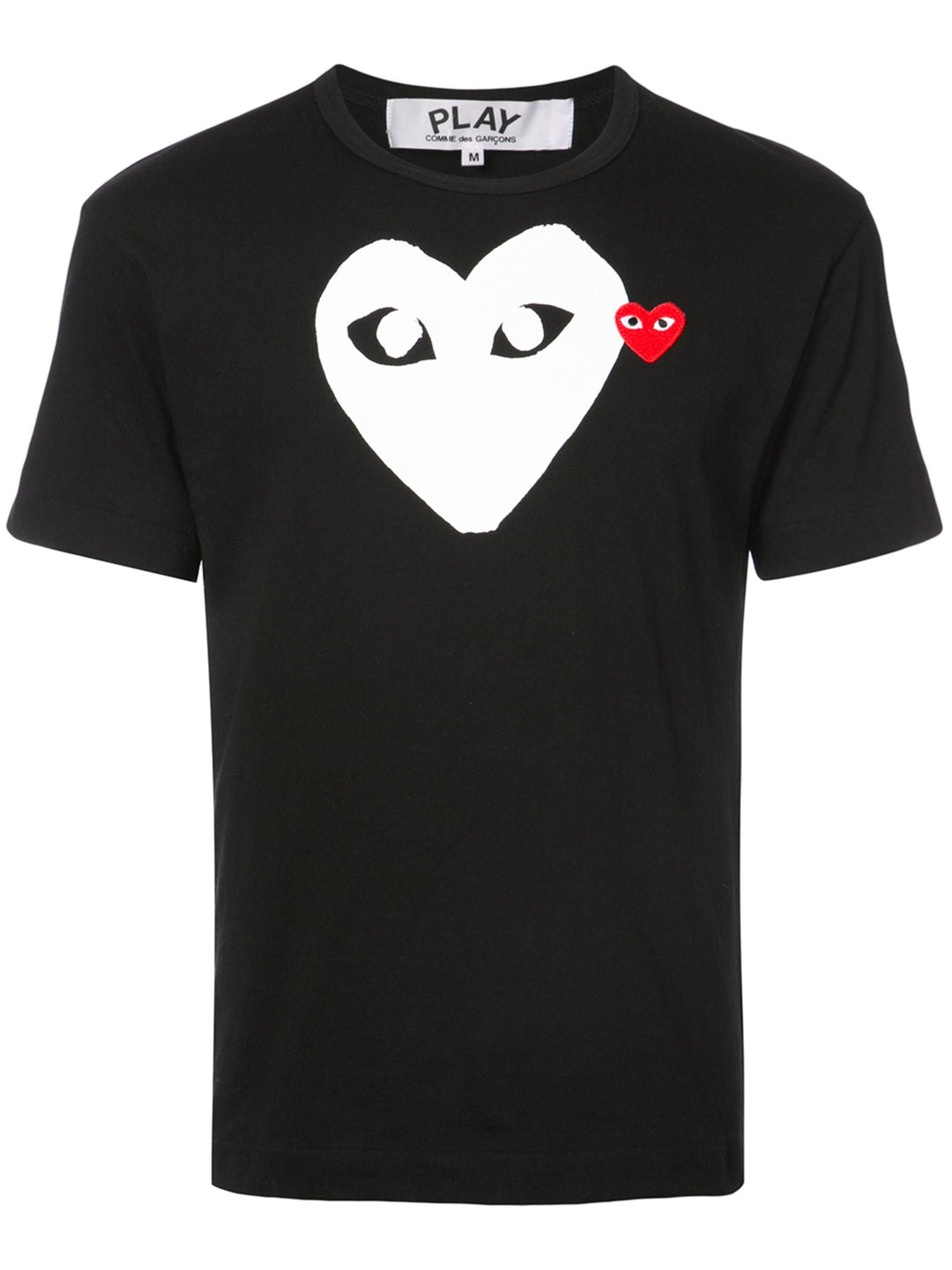Laminated White Heart Tee