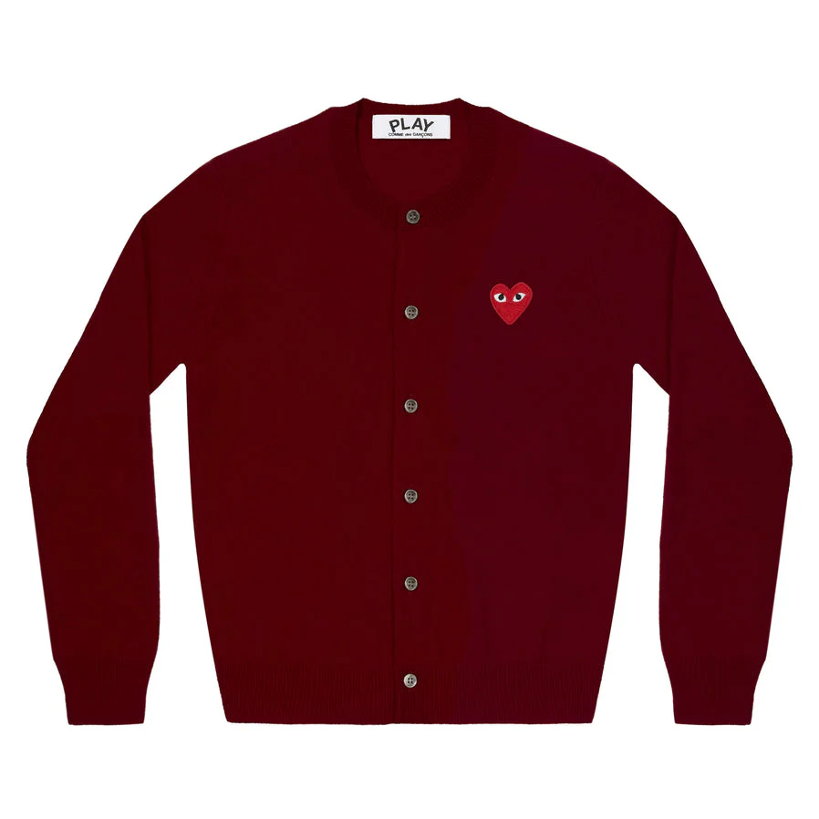 Red Emblem Cardigan