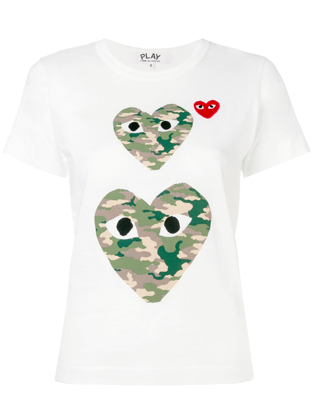 Two Camouflage Hearts Tee