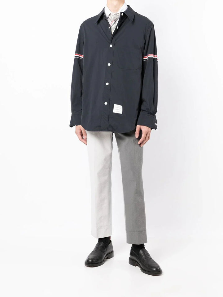 Nylon Armband Shirt Jacket
