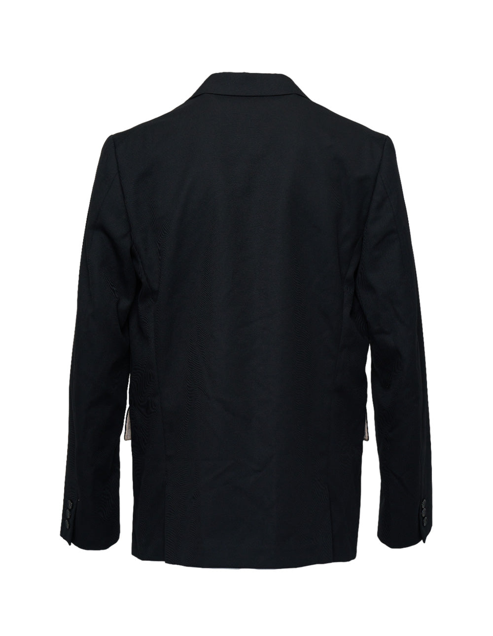 Wool Kersey Silk Twill Double Jacket