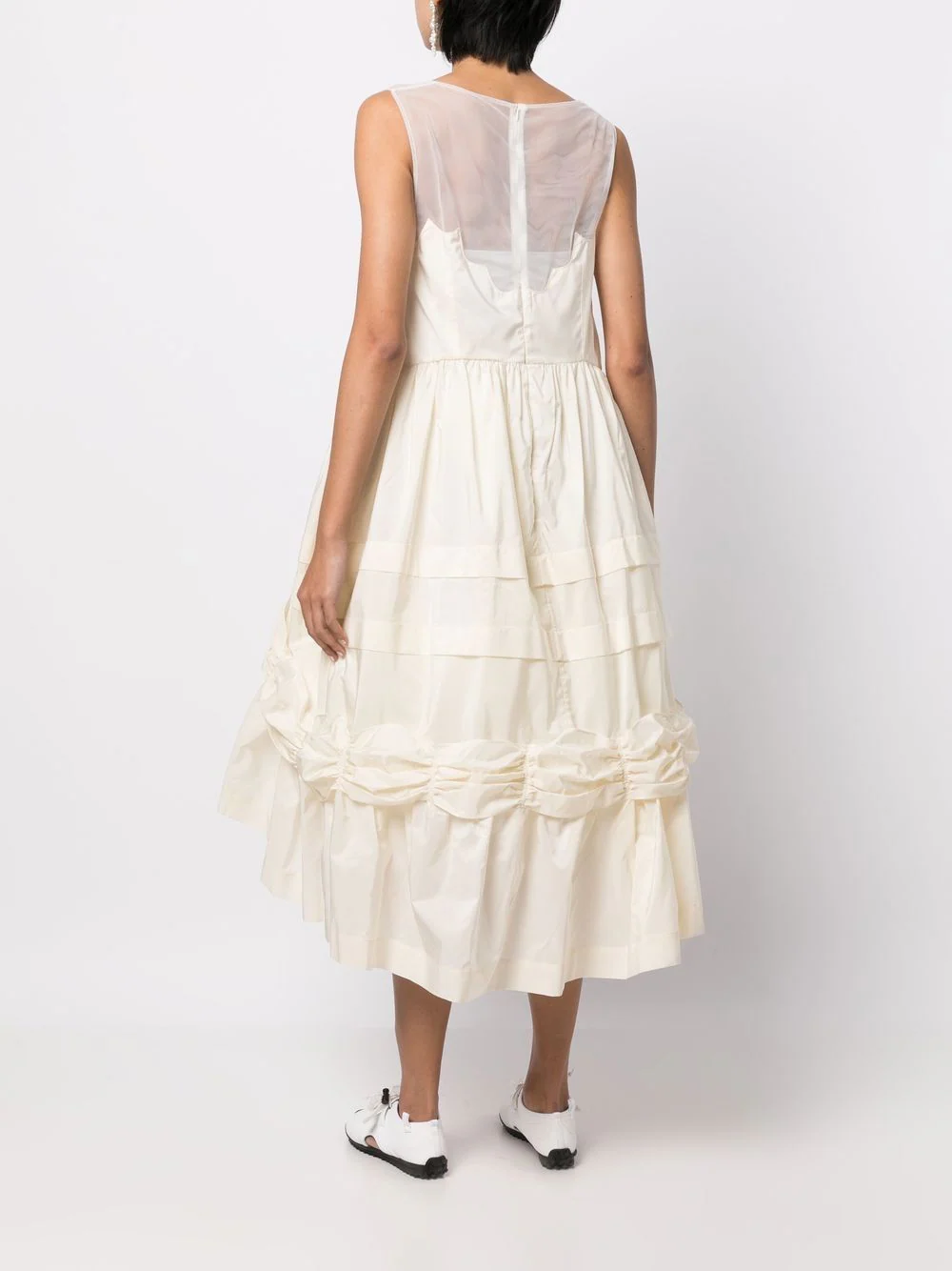 Sleeveless Drop Waist Tutu Dress