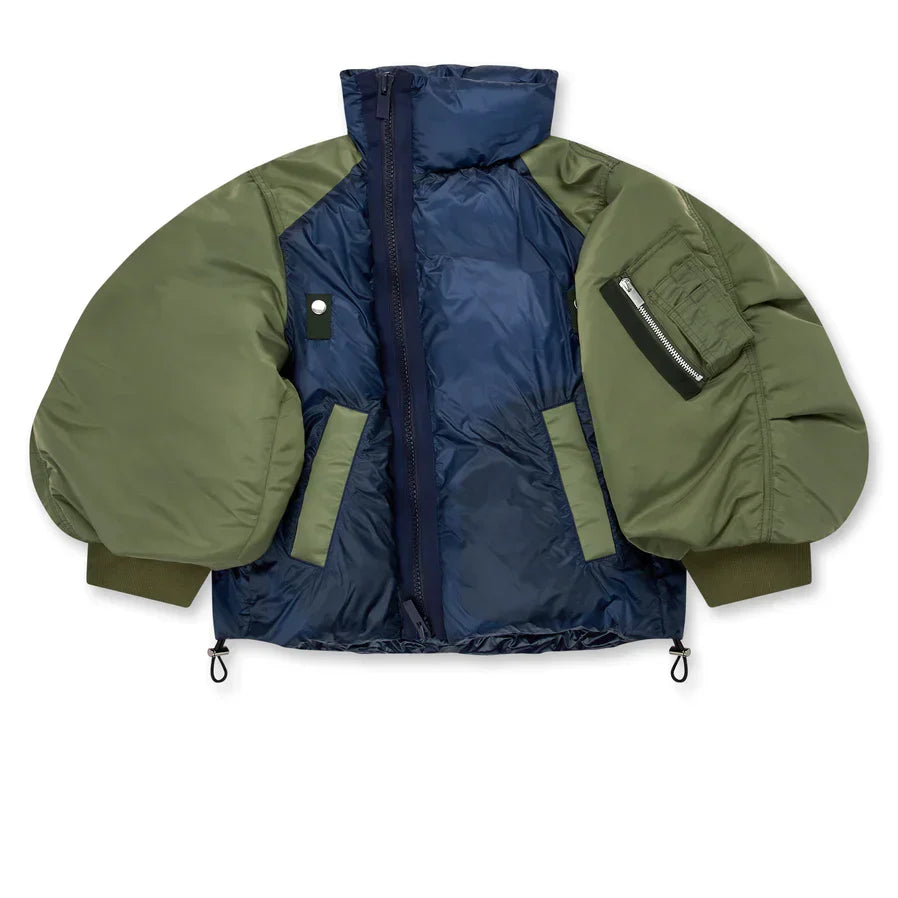 Gem Nylon Taffeta X Nylon Twill Jacket