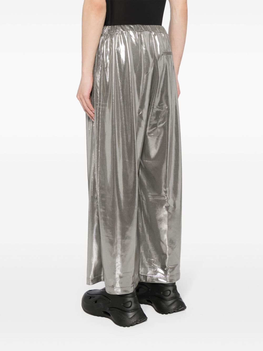 Foil Jersey Track Pants