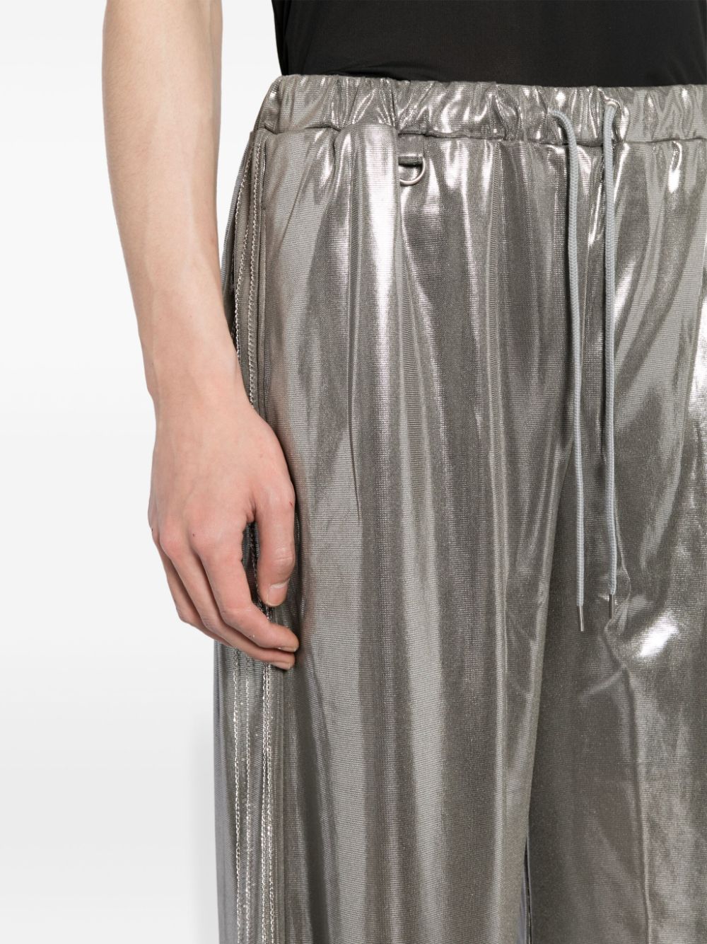 Foil Jersey Track Pants