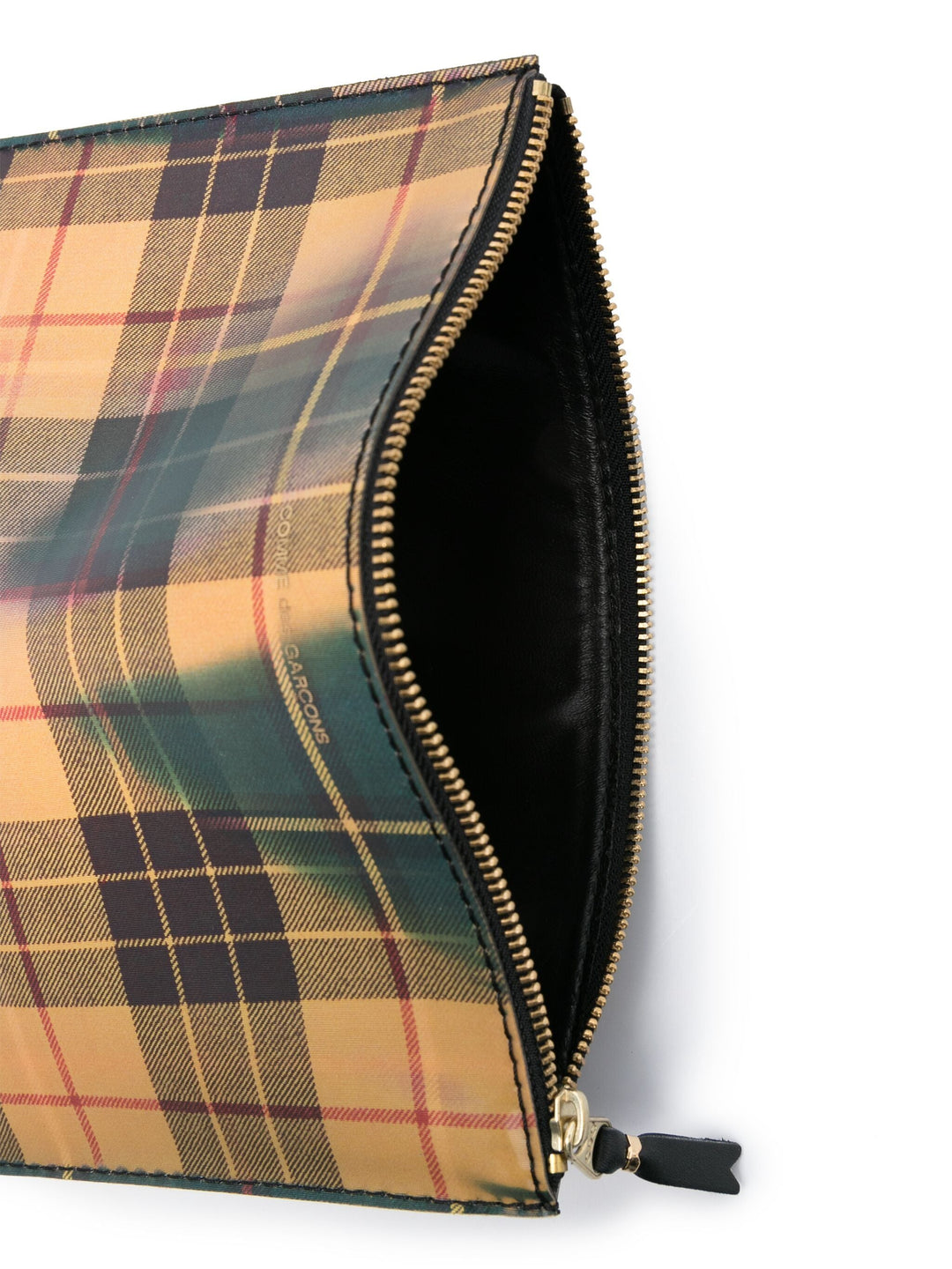 Lenticular Tartan Big Pouch