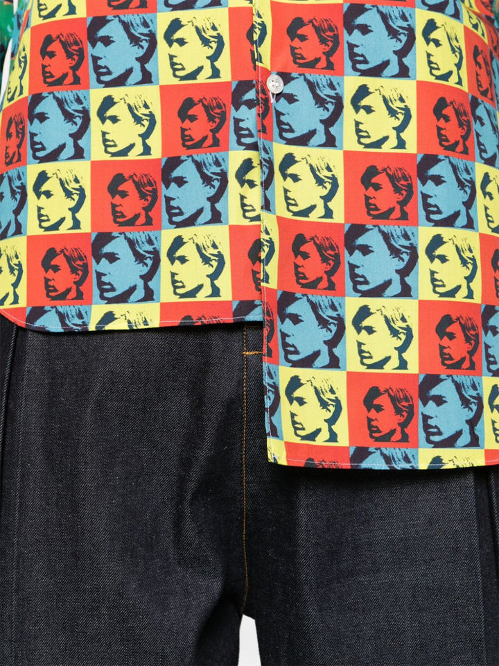 Andy Warhol Printed Dress Shirt