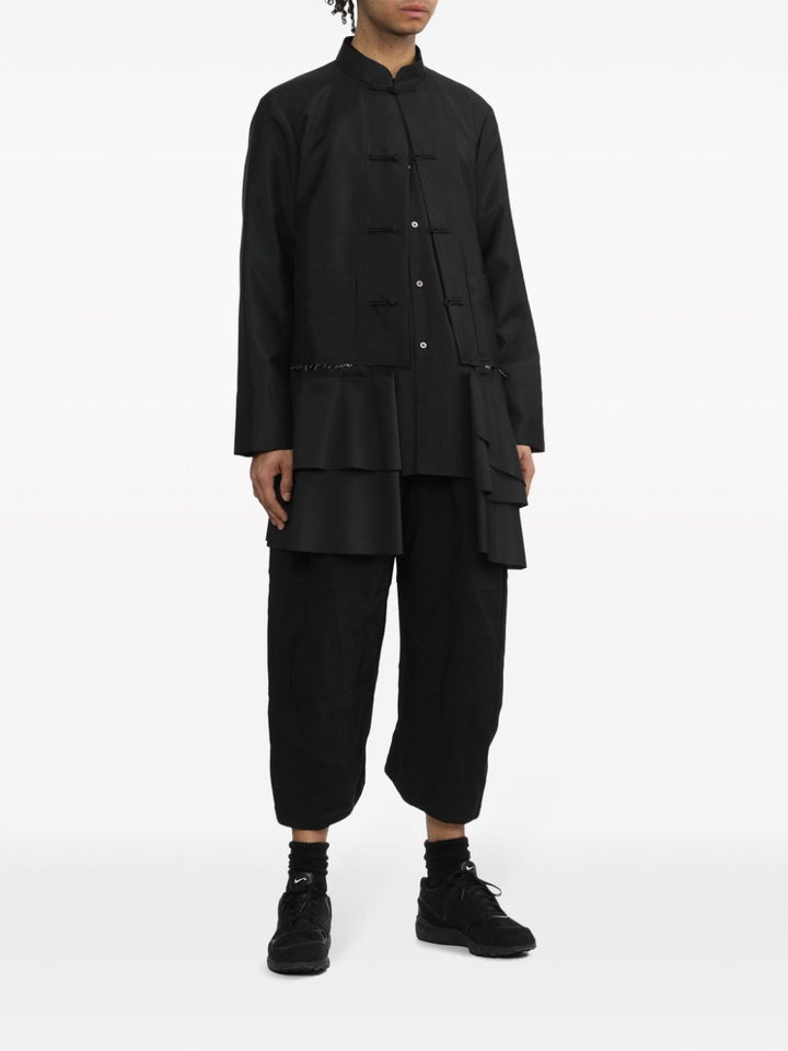 Chinese Knot Button Long Jacket