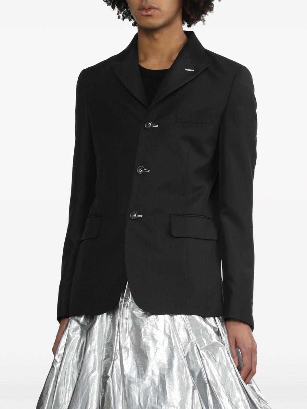 Constrast Stitch Blazer