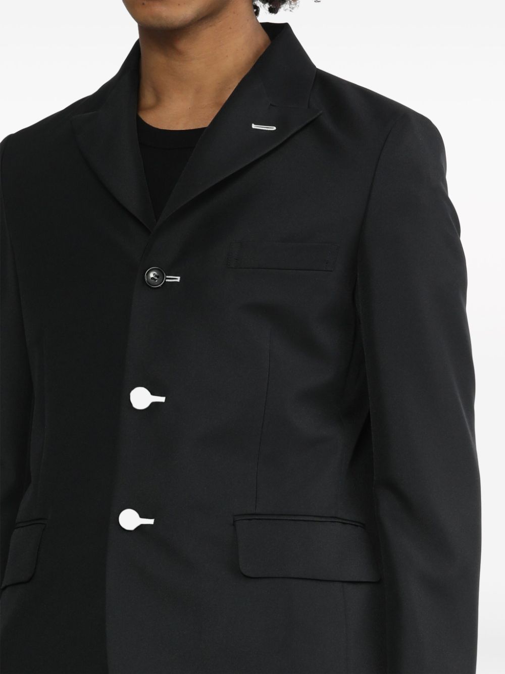 Constrast Stitch Blazer