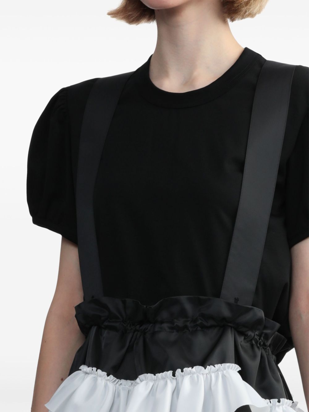 Susperder X Ruffles Skirt