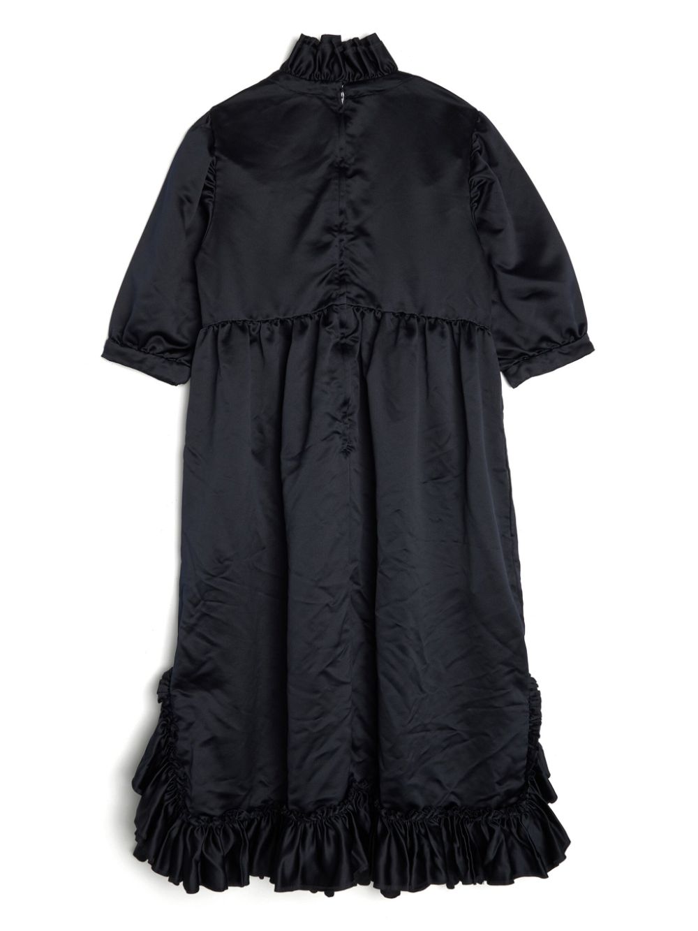 Frill Turtleneck Dress