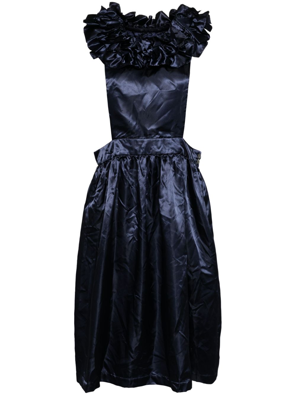 Ruffled Collar Pinafore