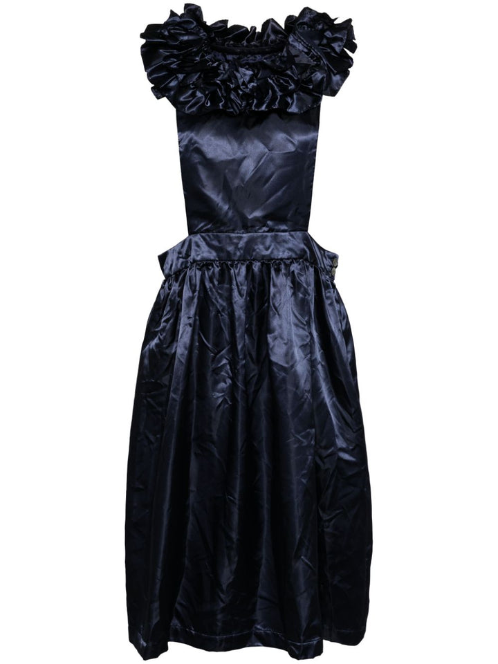 Ruffled Collar Pinafore
