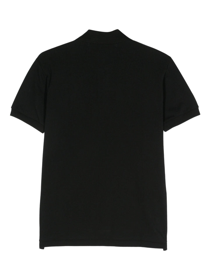 Black Emblem Polo Tee Unisex
