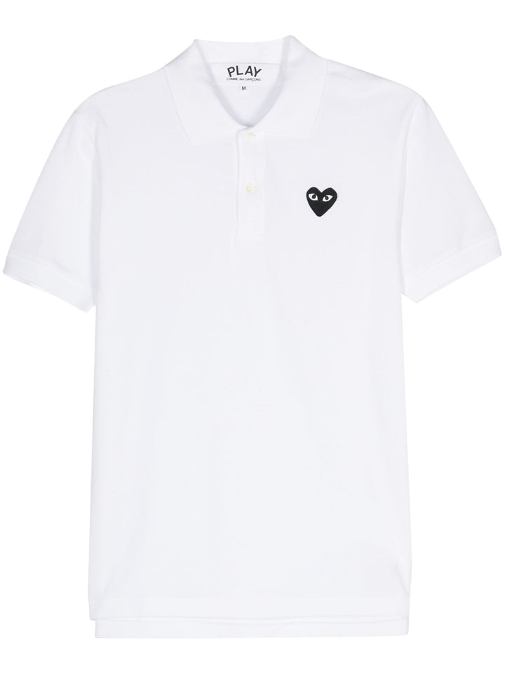 Black Emblem Polo Tee Unisex