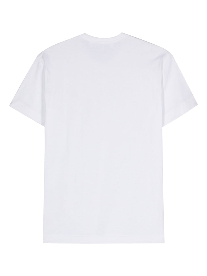 Classic Tee With Mini Red Emblem Tee Unisex