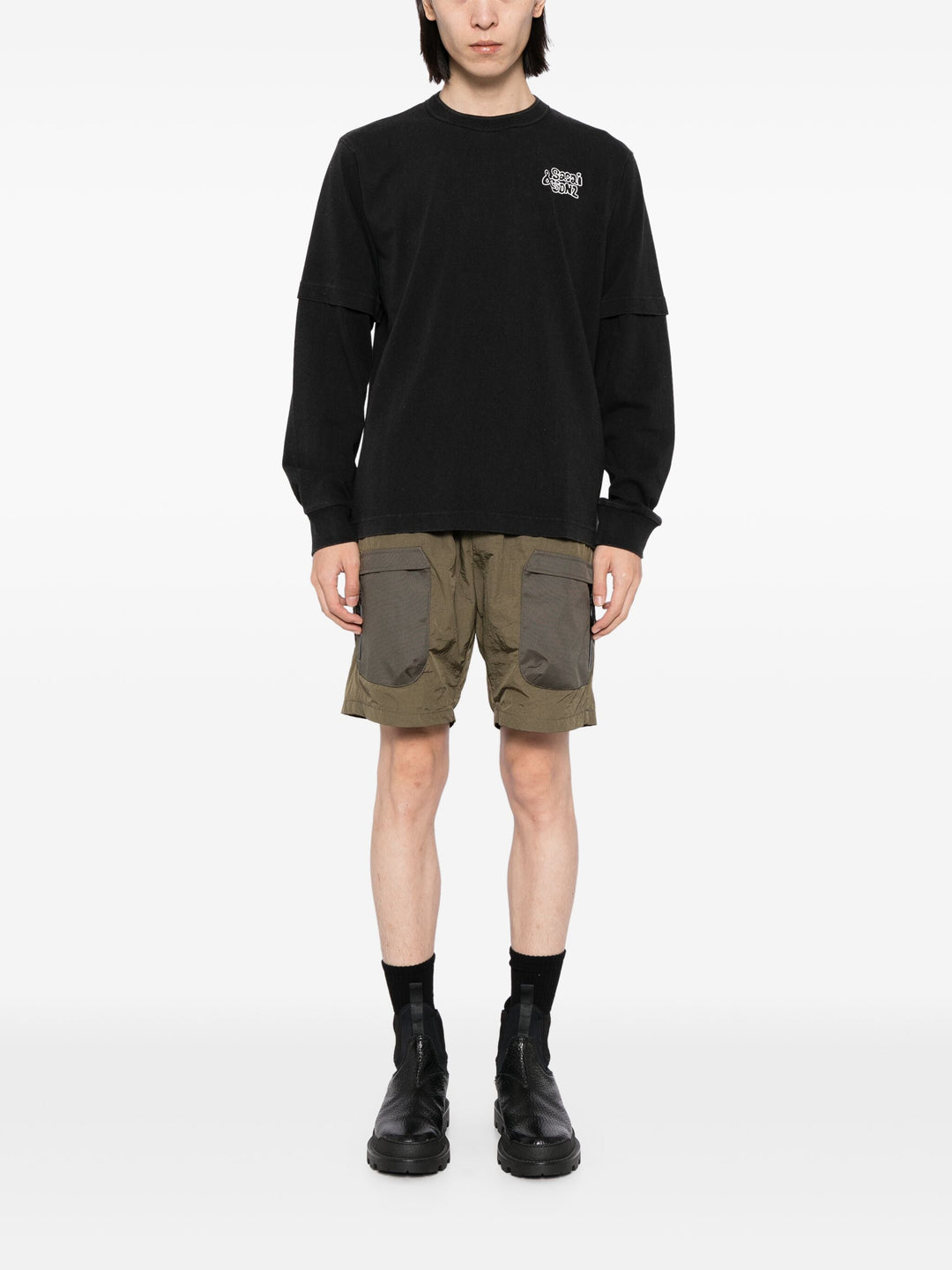 Sacai Gonz One Love Long Sleeve T-Shirt