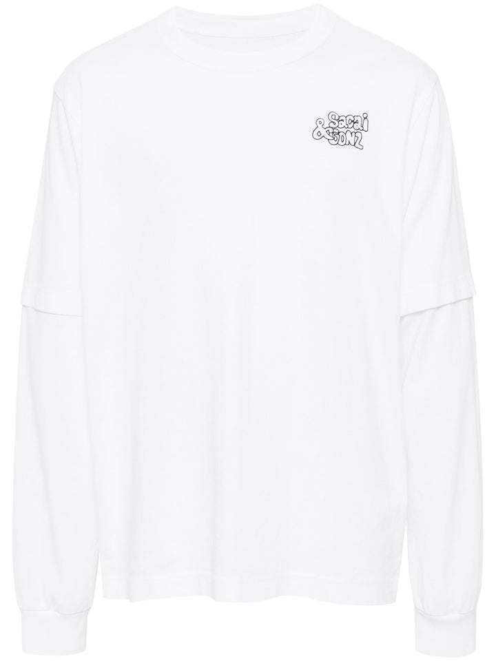 Sacai Gonz One Love Long Sleeve T-Shirt